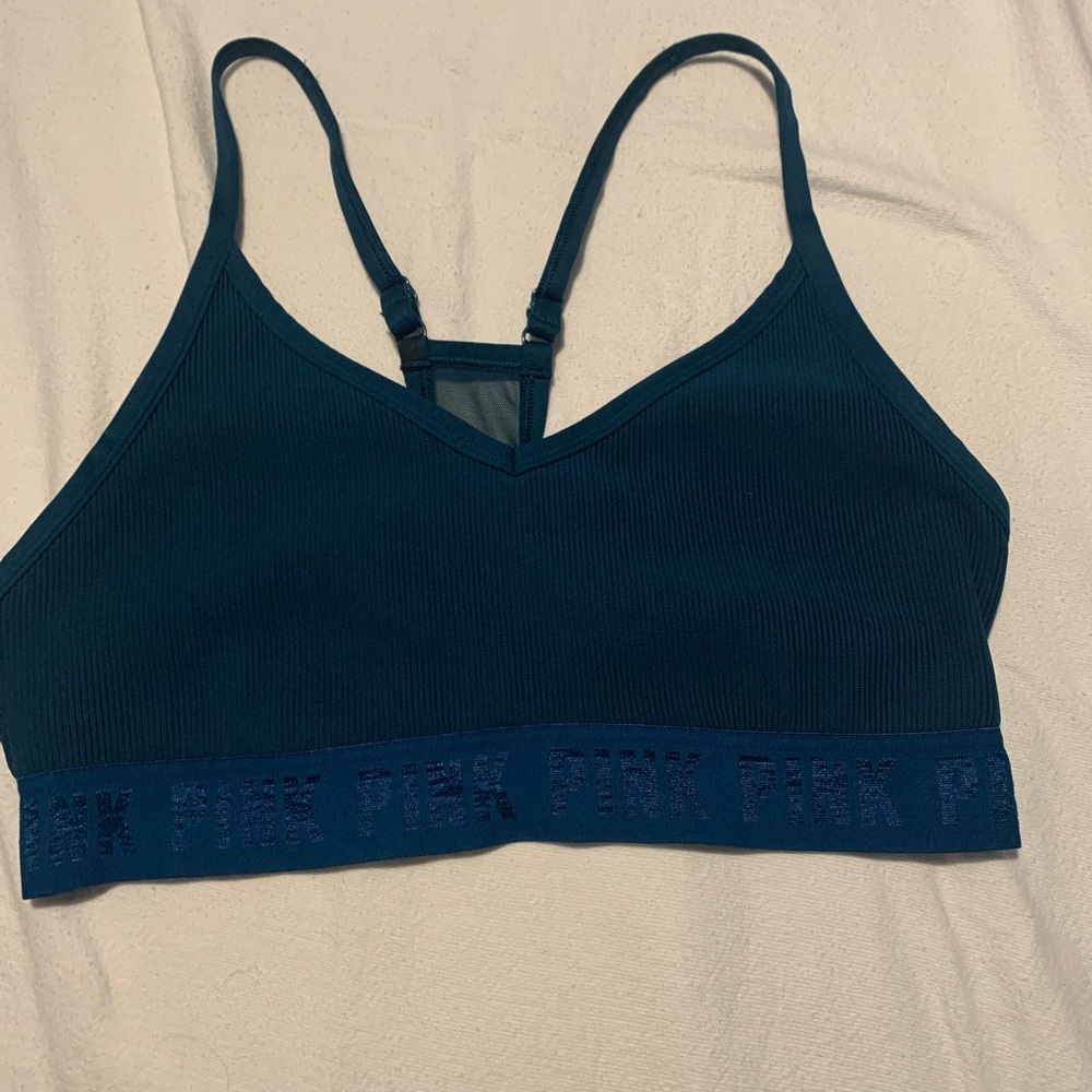 Victorea secret PINK ultimate sports bra,dark blue